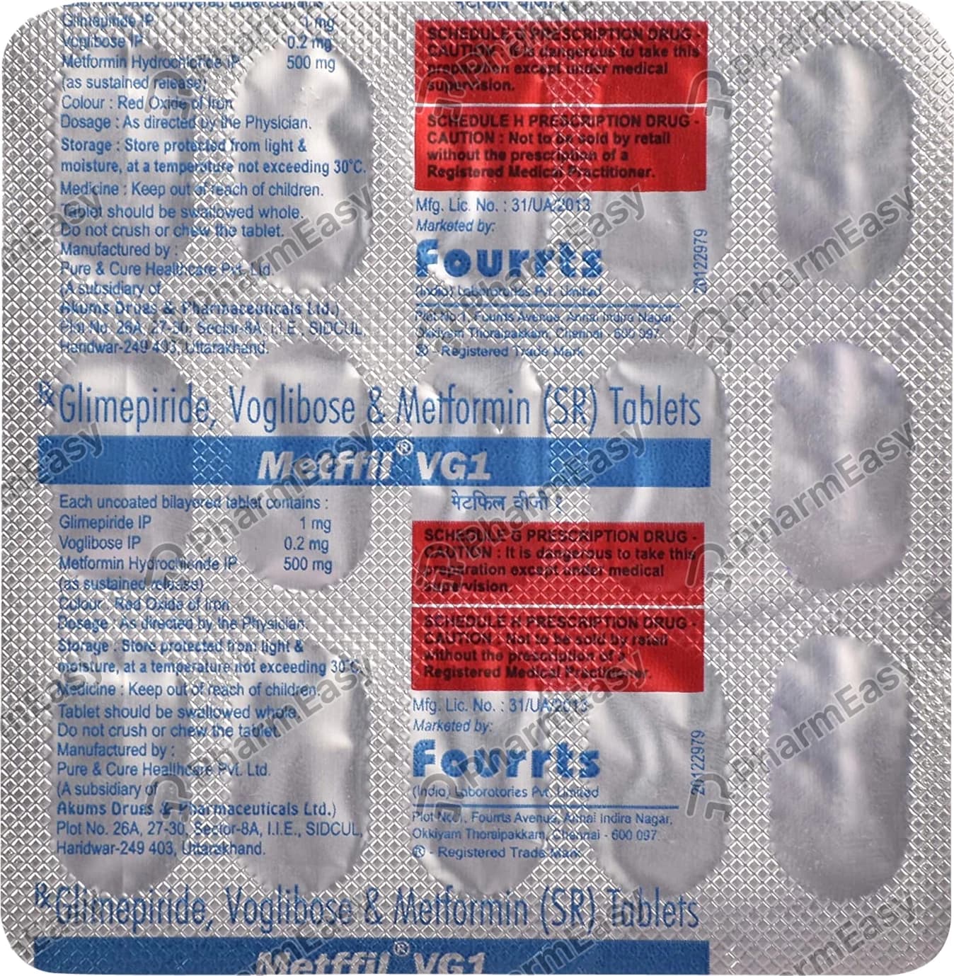 METFFIL VG1 TAB