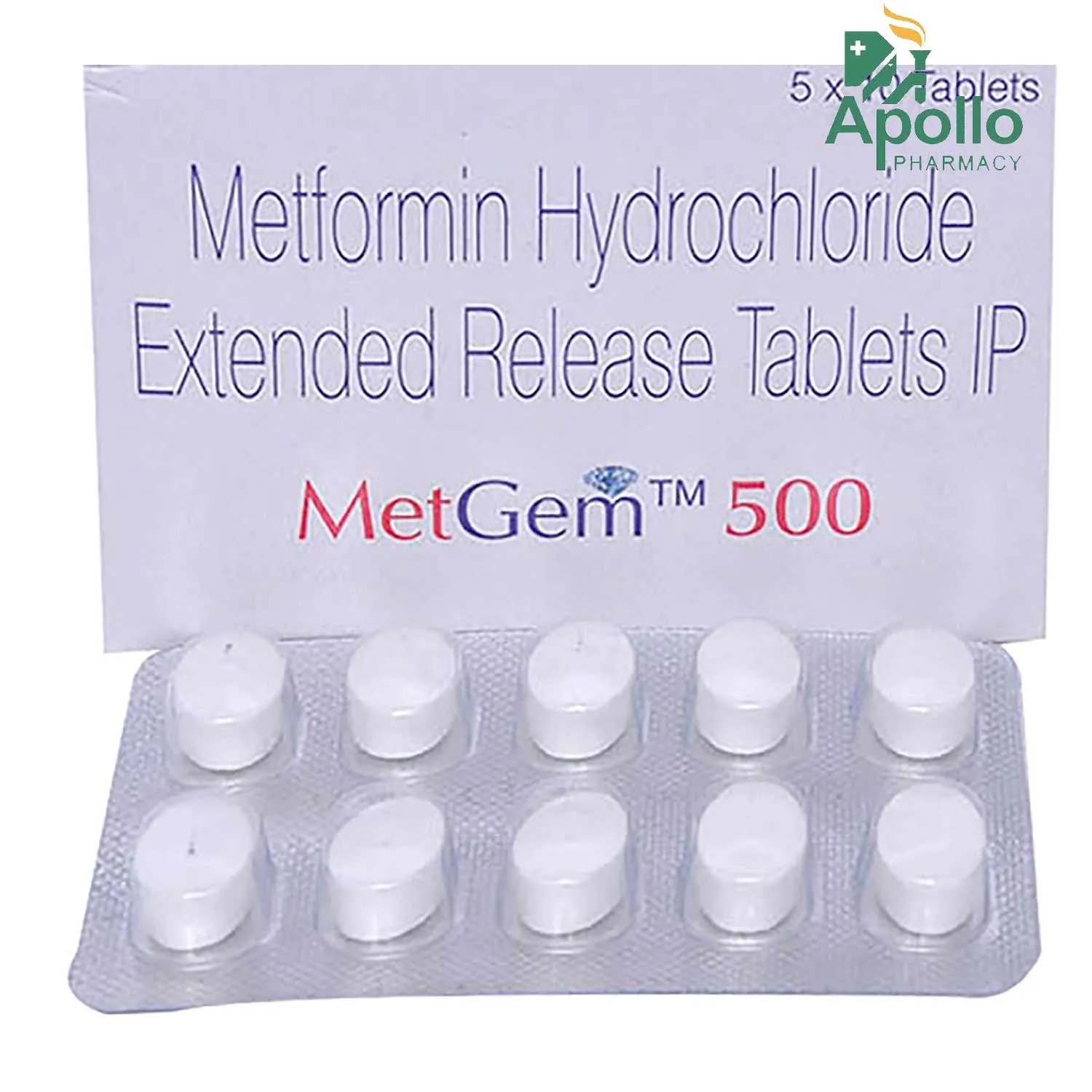 METGEM 500MG TAB