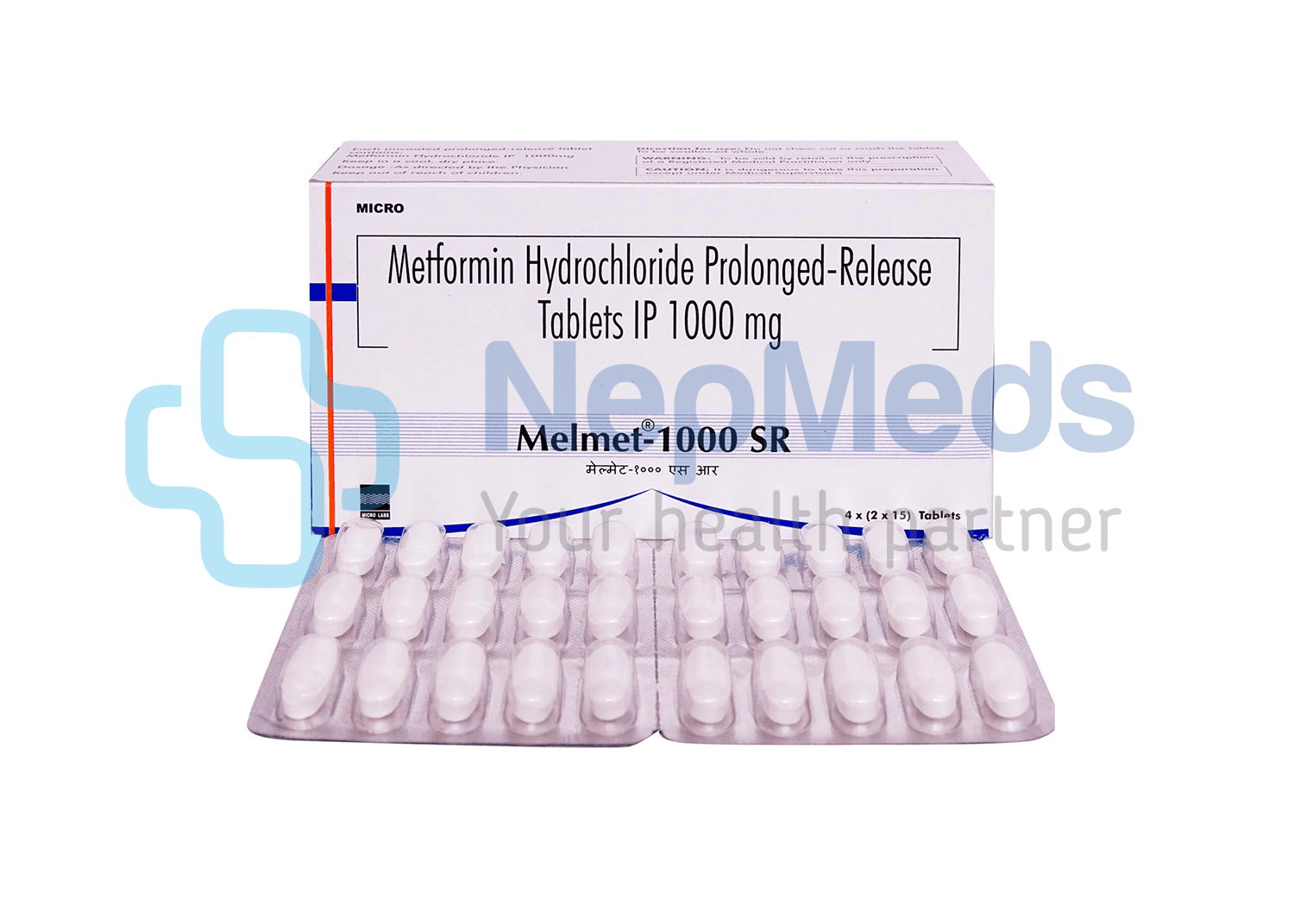 METHEAL SR 1000MG TAB