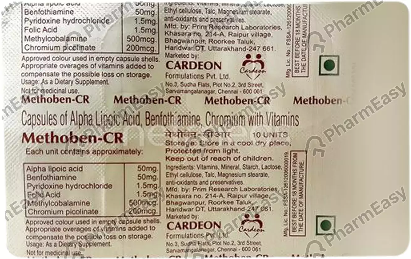 METHOBEN CAPS