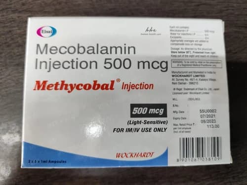 METHYCOBAL INJ 1ml Amp
