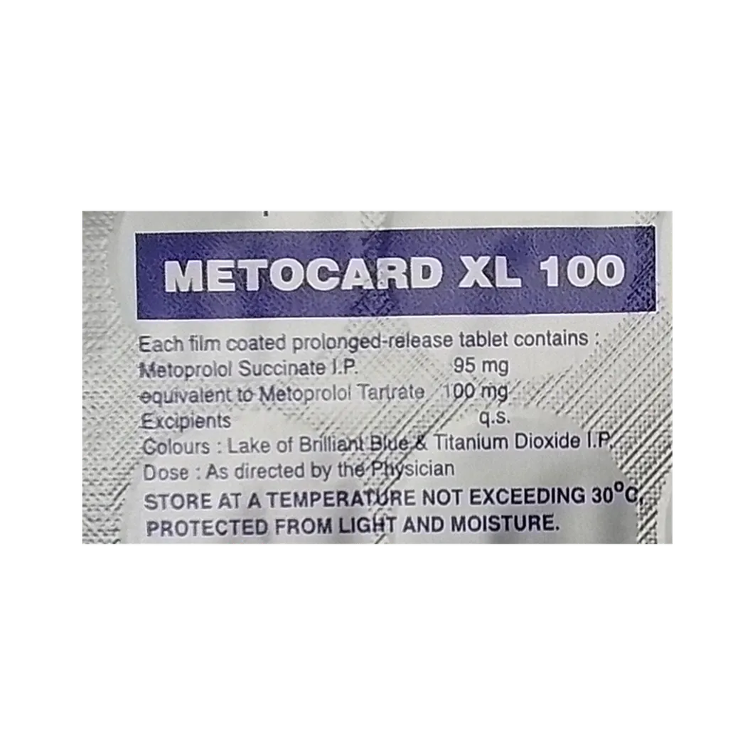 METOCARD XL 100 10`S