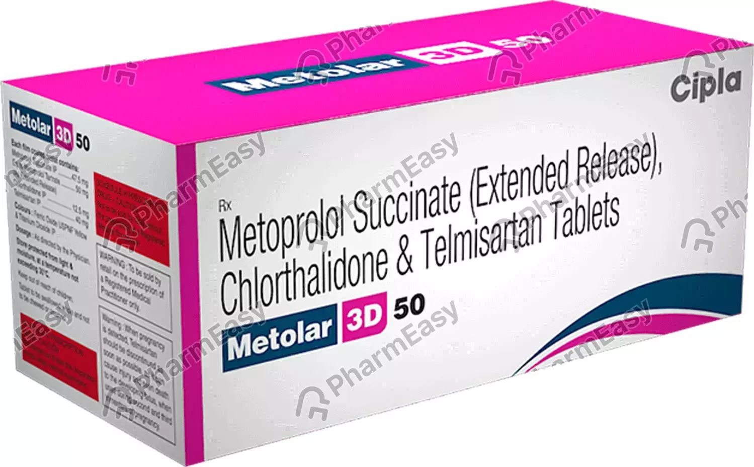 METOLAR 3D 50MG TAB