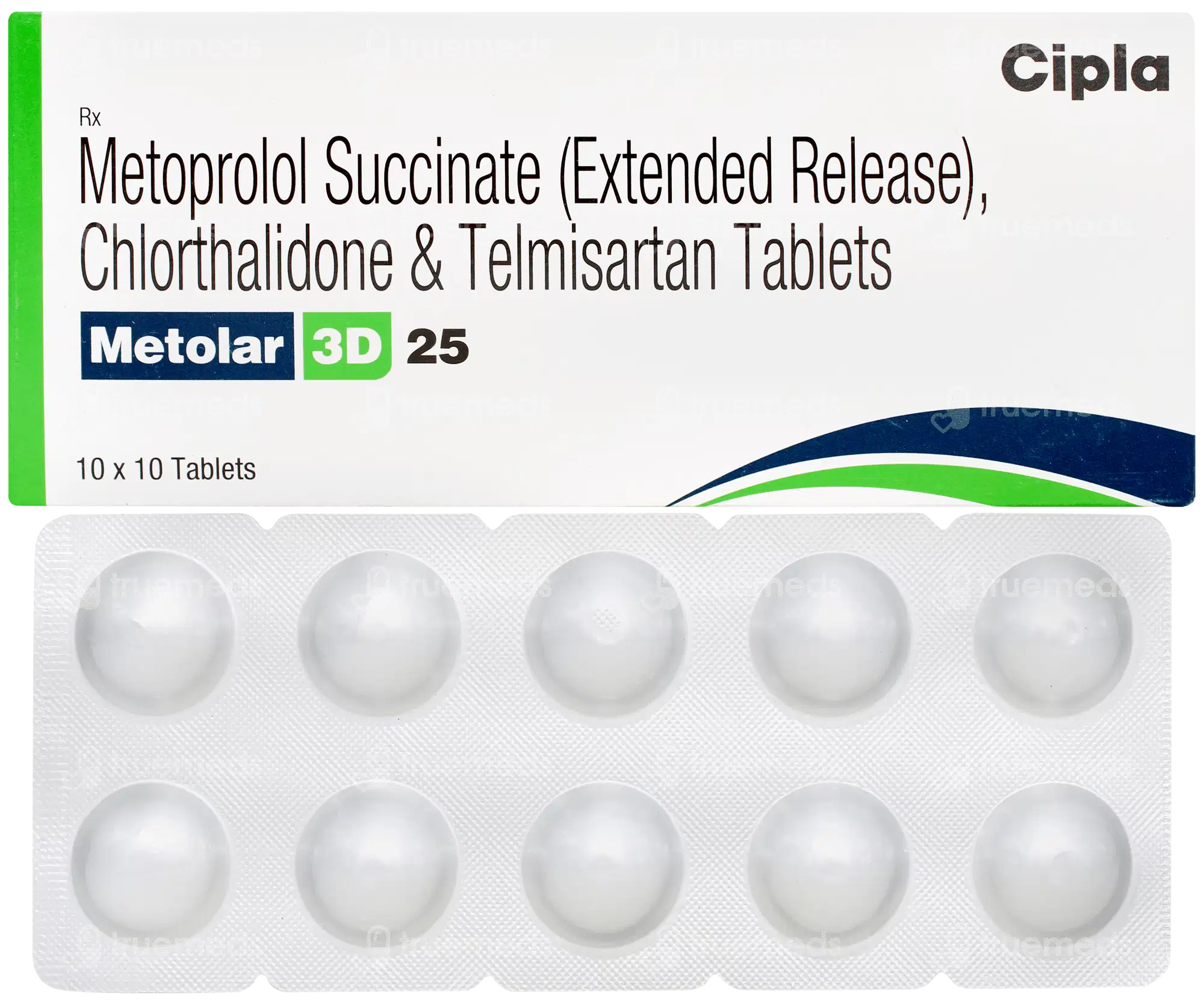 METOLAR D 25/10MG TAB