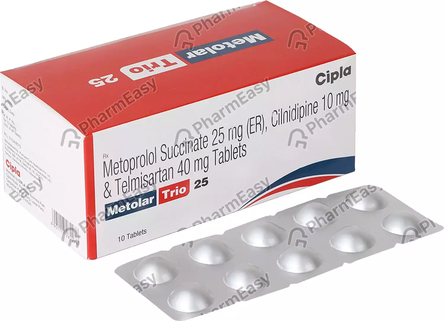 METOLAR TRIO 25MG TAB