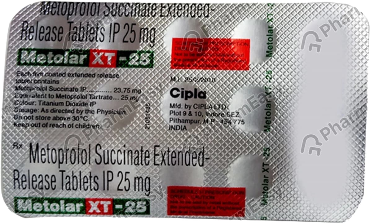 METOLAR XT 25MG TAB