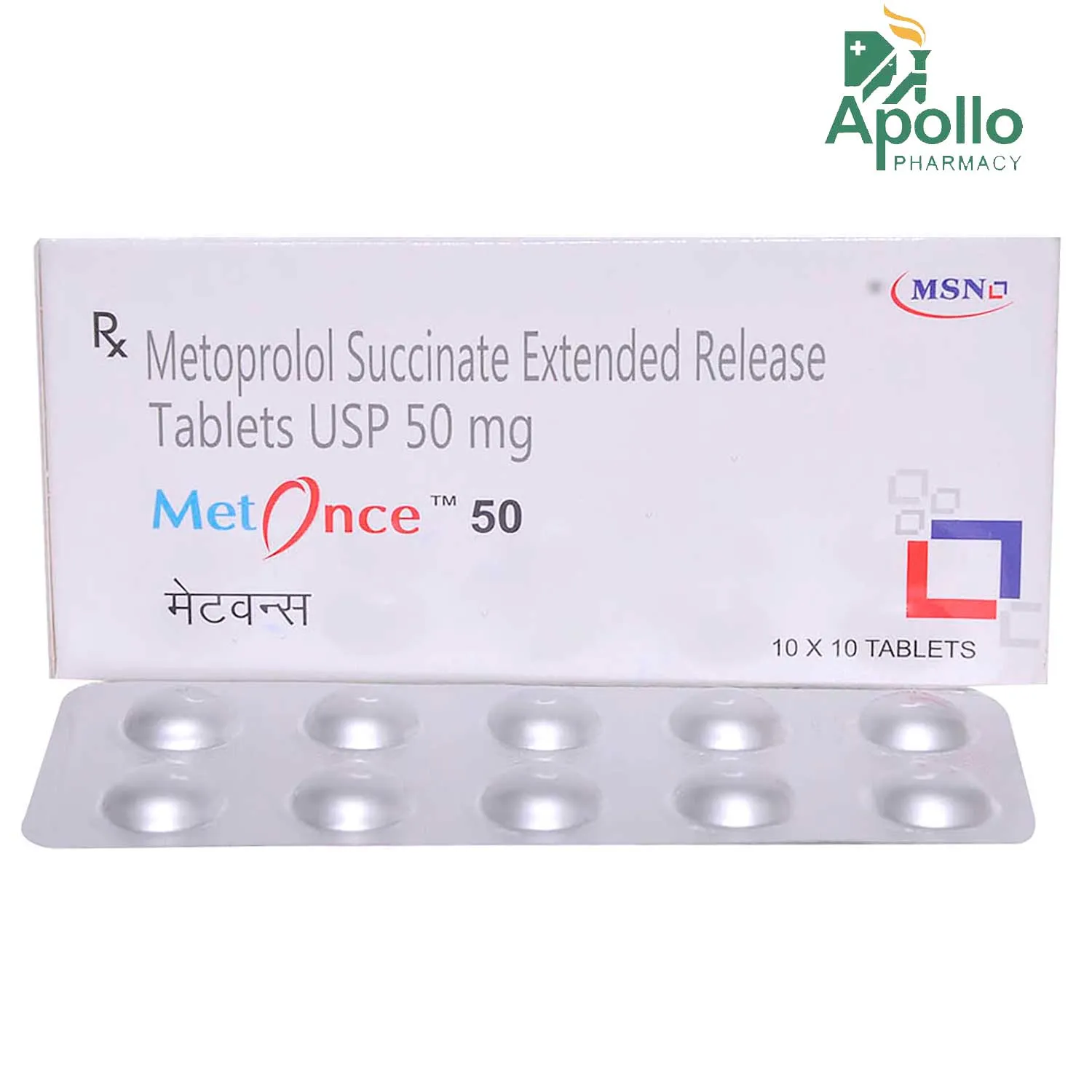 METONCE AM 50 TAB
