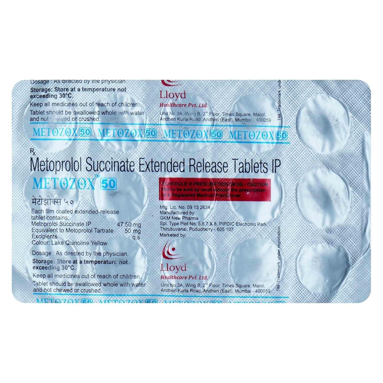 METOSUX XL 50