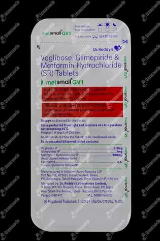 METSMALL GV 1 TAB