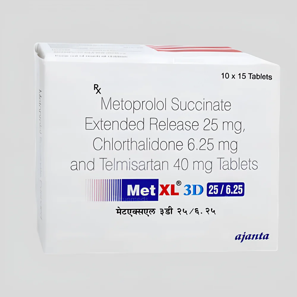 METXL 3D 25/12.5/40MG