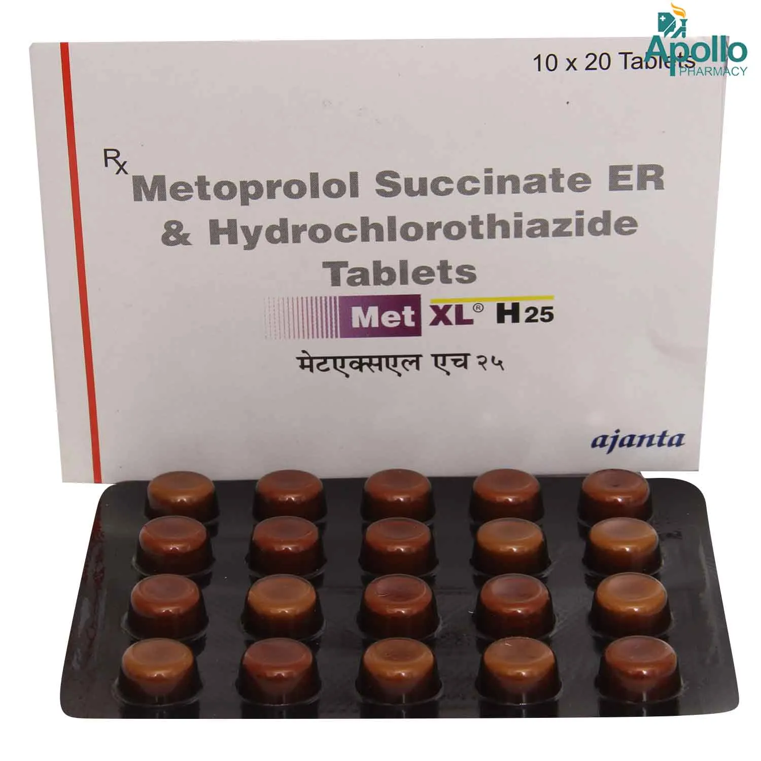 METXL H 25MG TAB