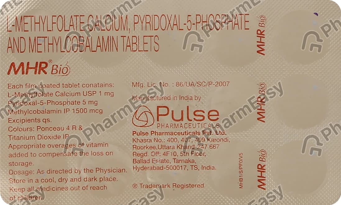 MHR BIO TAB