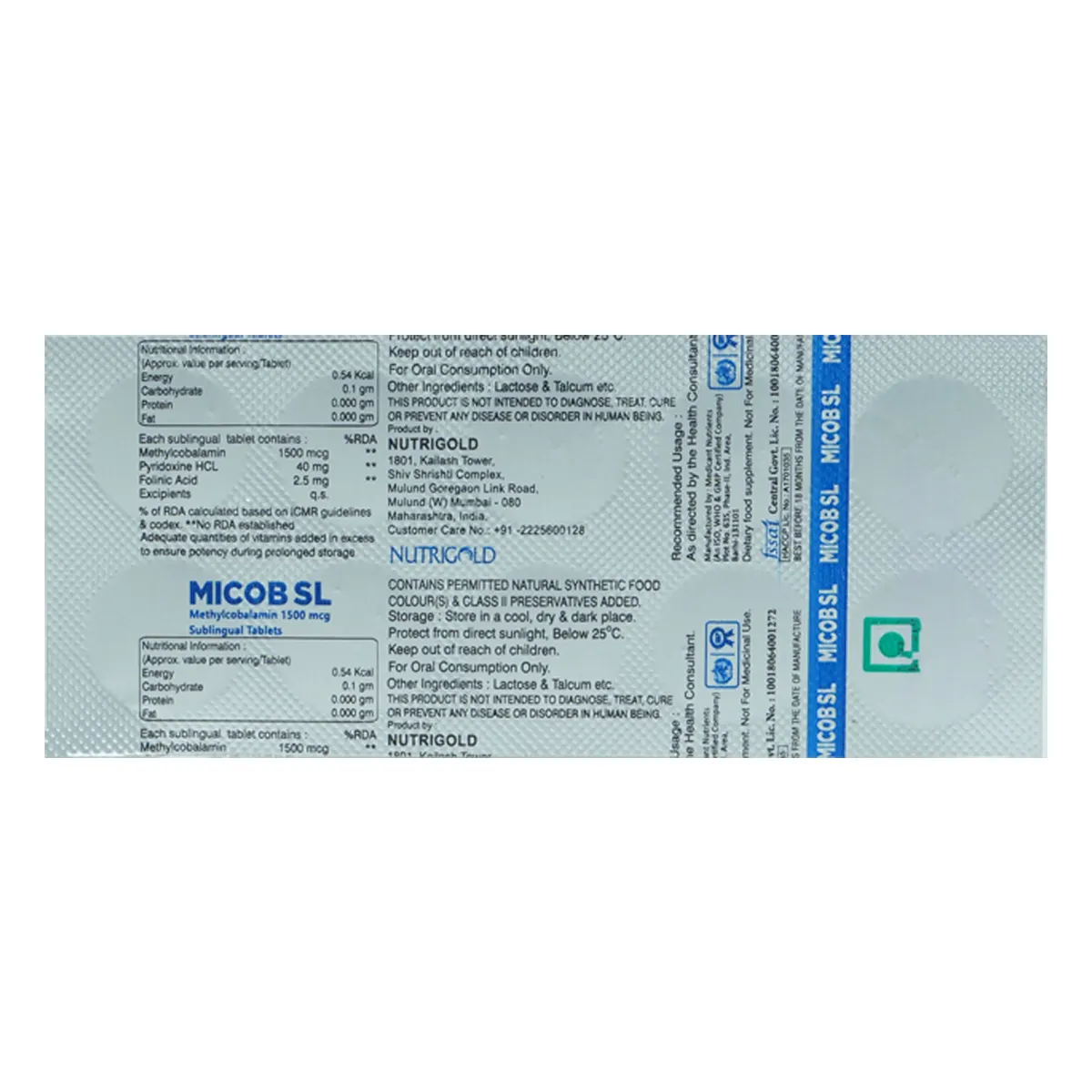 MICOB SL TAB