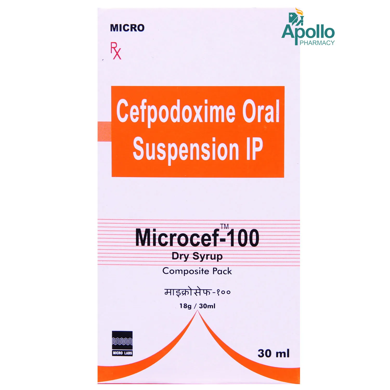 MICROCEF 100 SUS 30 ML