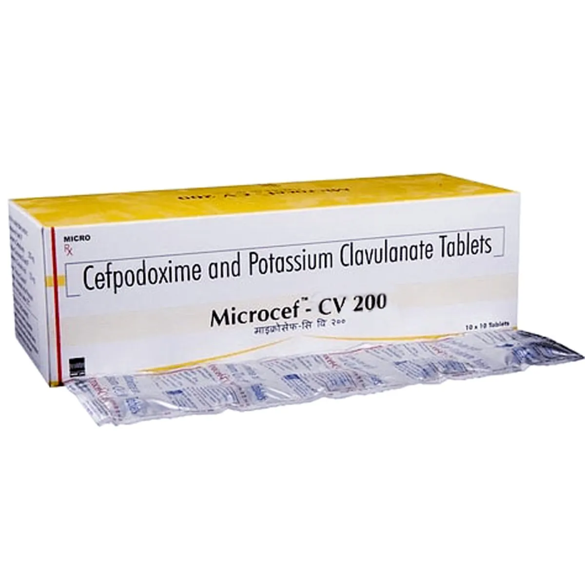 MICROCEF CV 200 10`S