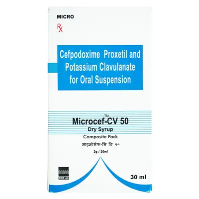 MICROCEF CV 50 DRY SYRUP