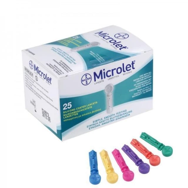 MICROLET 25 LANCETS