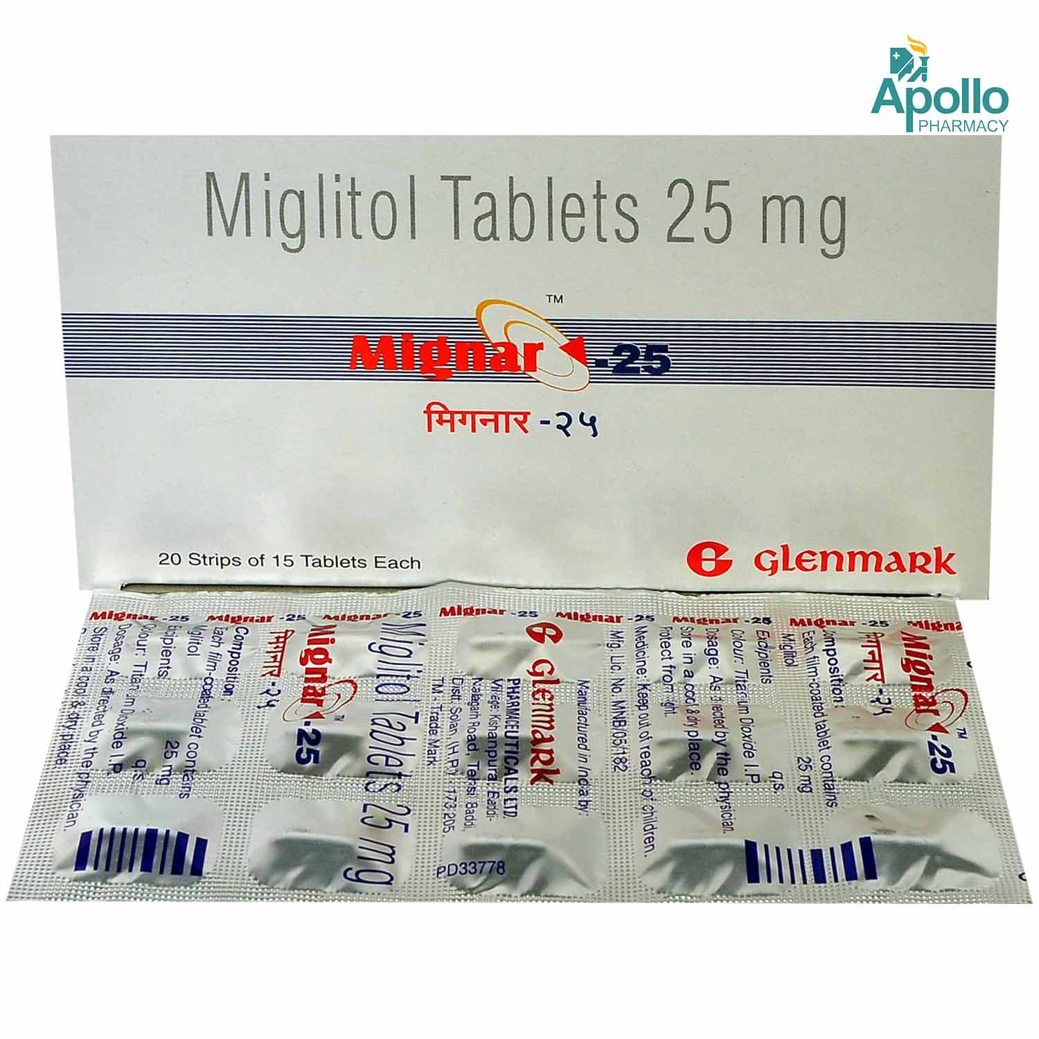 MIGNAR-25MG TAB
