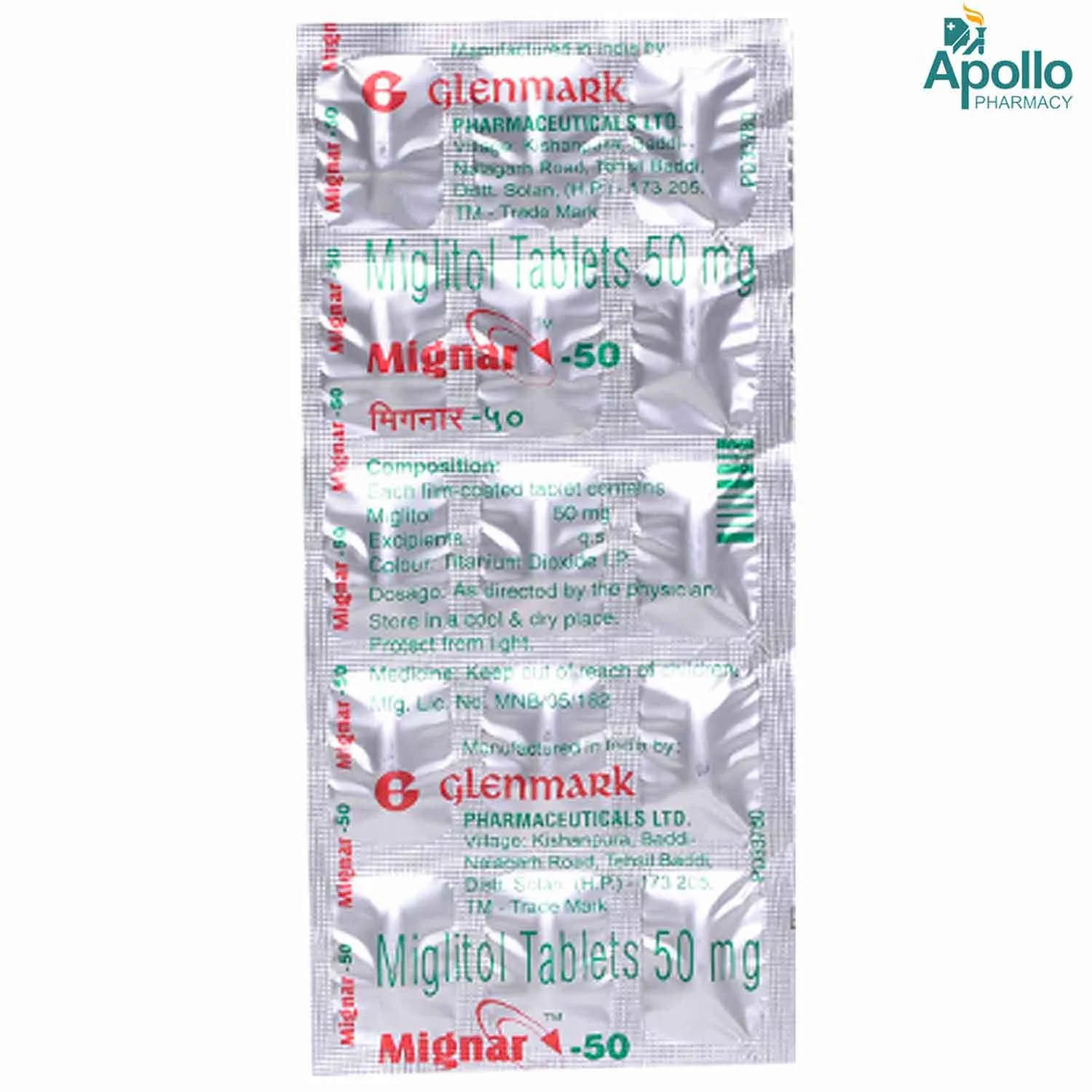 MIGNAR-50MG TAB