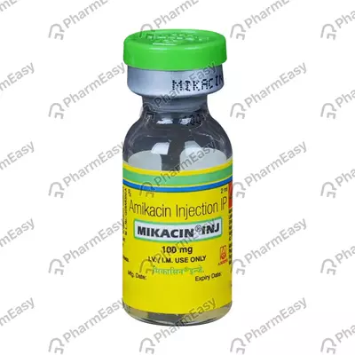 MIKACIN 100MG INJ VIAL