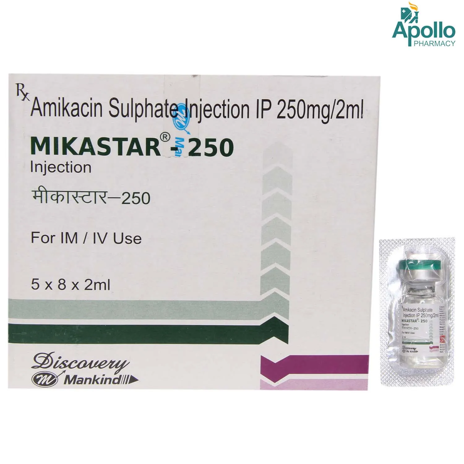 MIKASTAR-250MG INJ 2ML