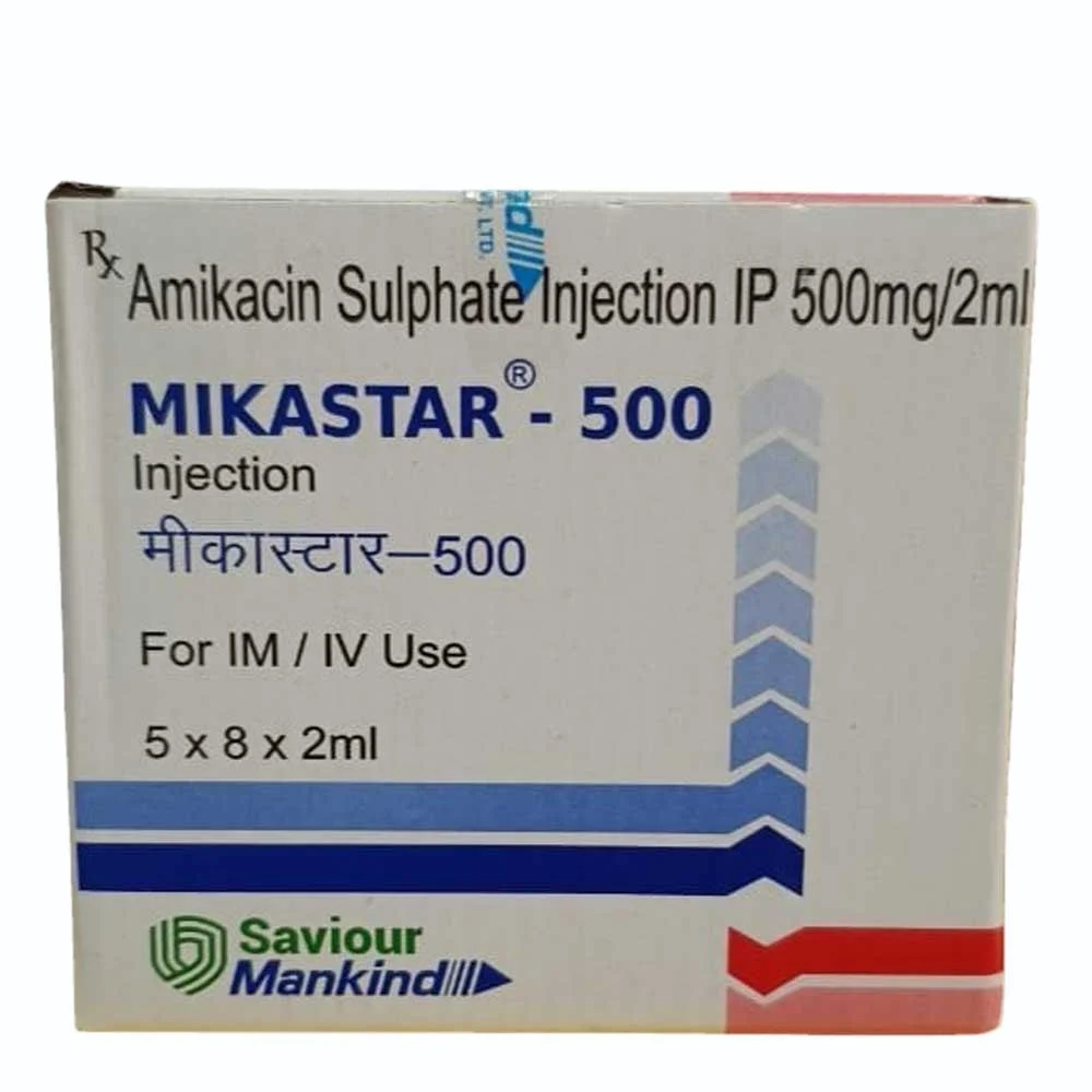 MIKASTAR 500MG INJ 2ML