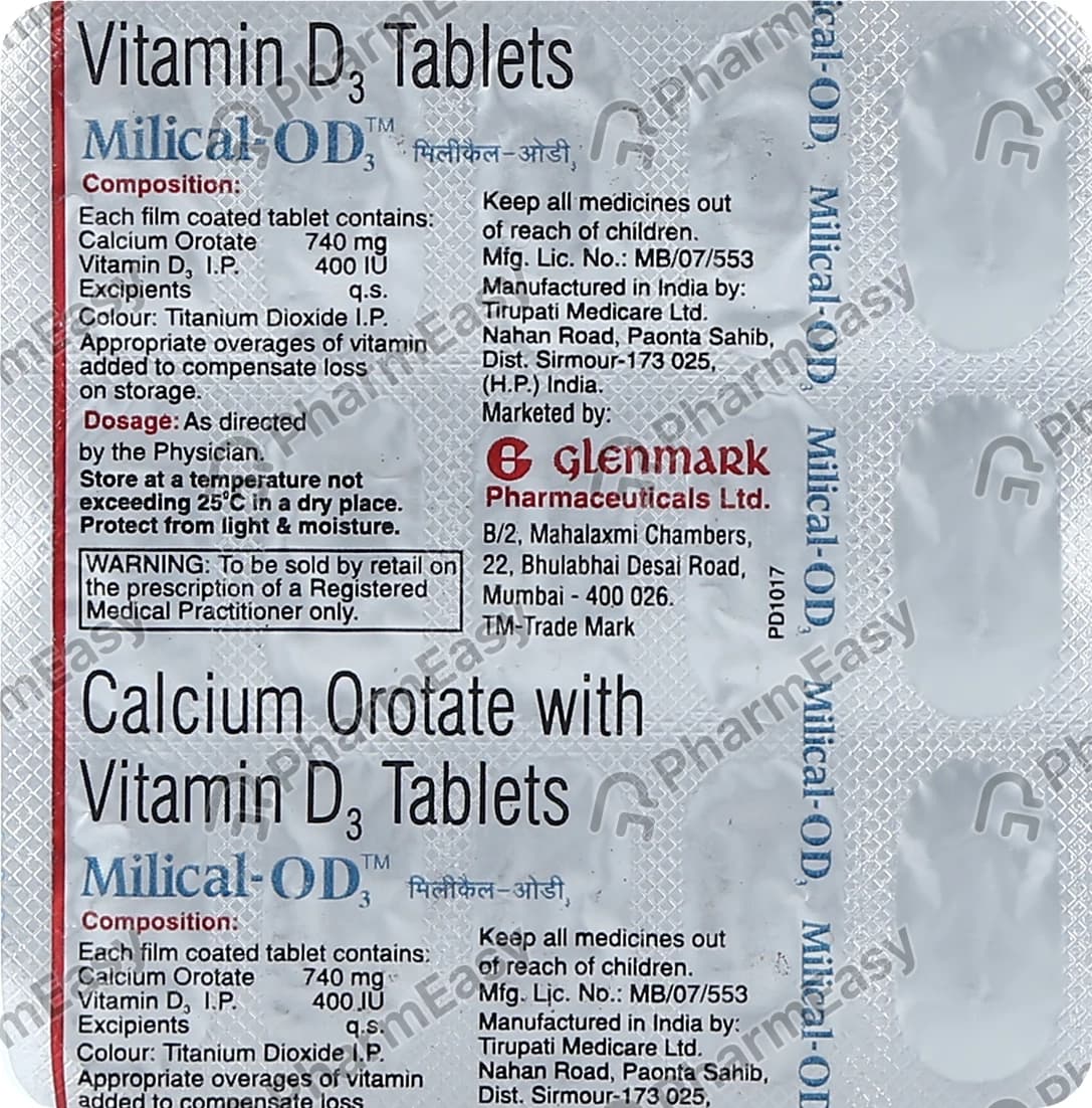 MILICAL TAB 15`S