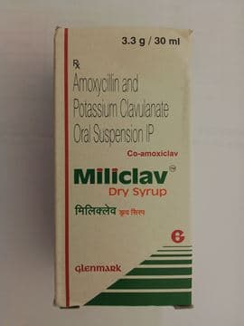 MILICLAV DRY SYRU 30ML