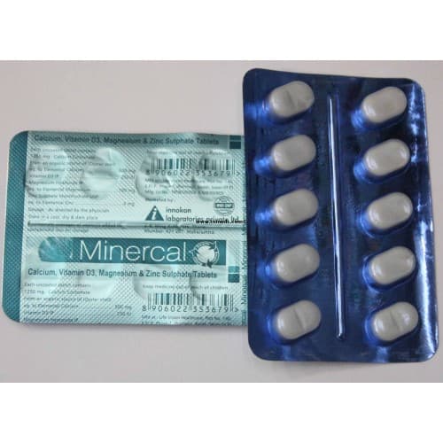 MINERCAL 500MG TAB