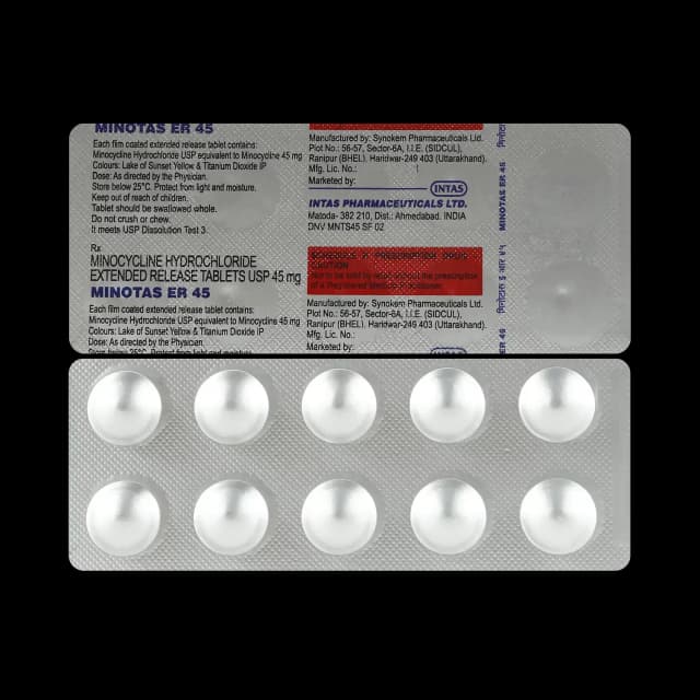 Minotas Er 45MG Tab