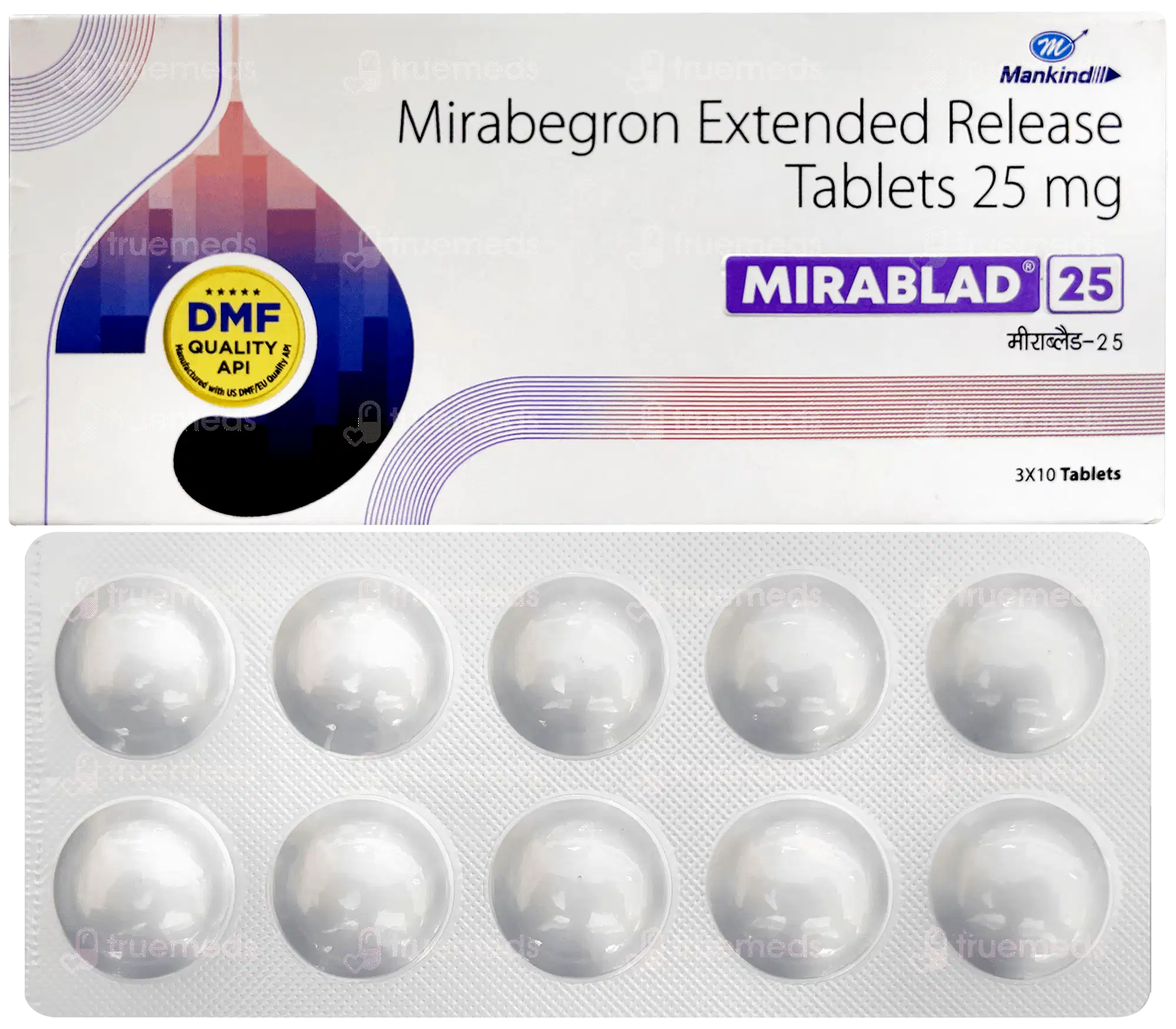 MIRABLAD 25MG TAB