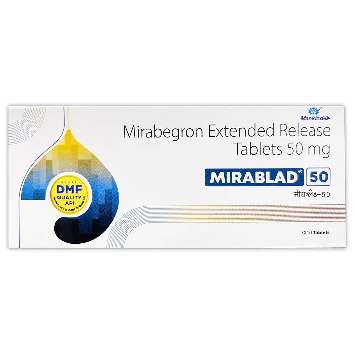 MIRABLAD 50MG TAB