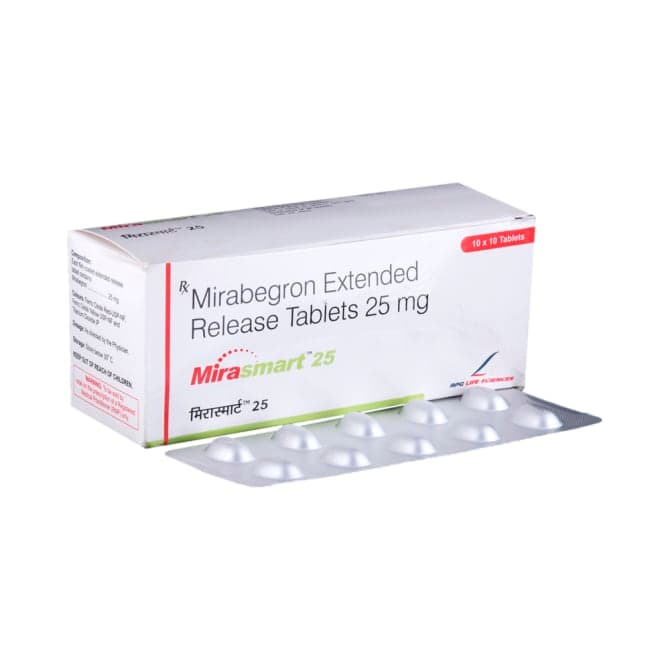 MIRASMART 25MG TAB