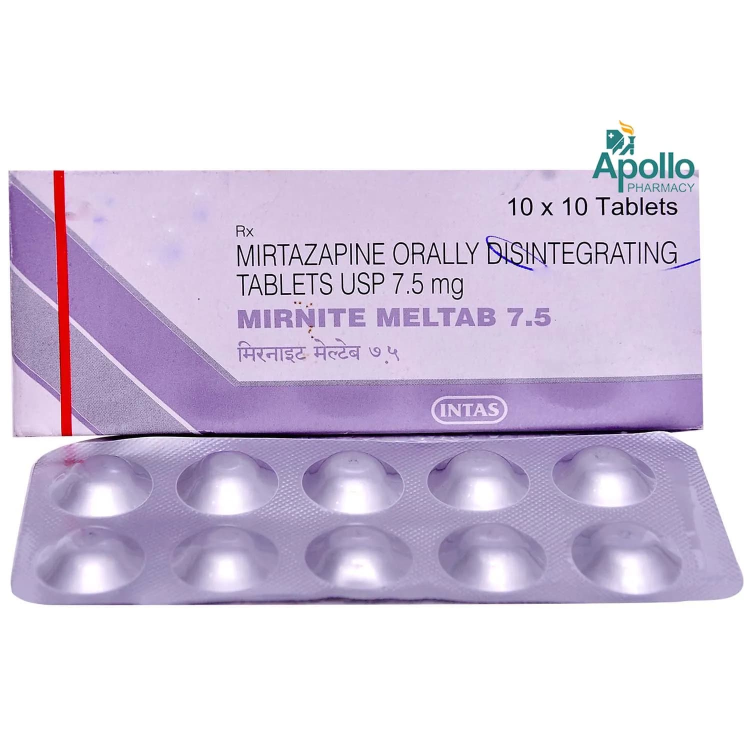 MIRNITE MELTAB 7.5 TAB