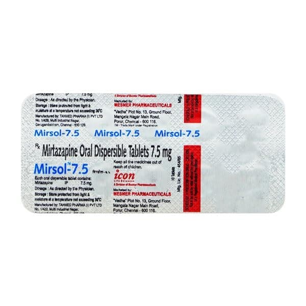 MIRSOL 7.5MG