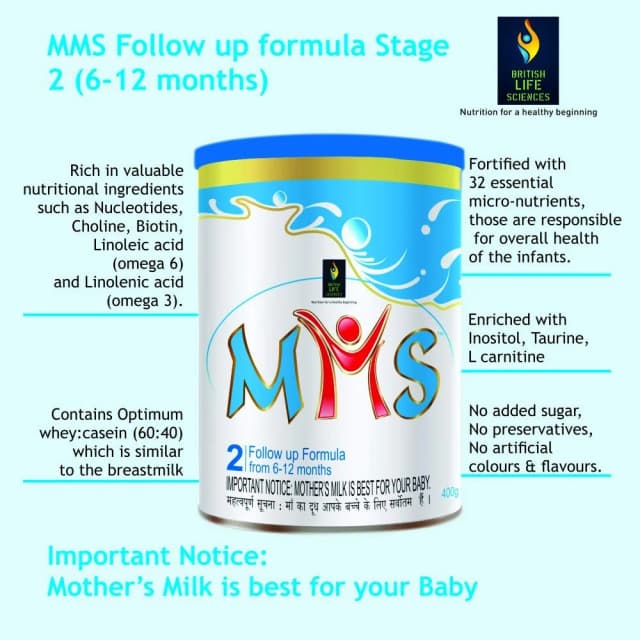 MMS 2 Follow Up Formula Powder (6 To 12 Months)