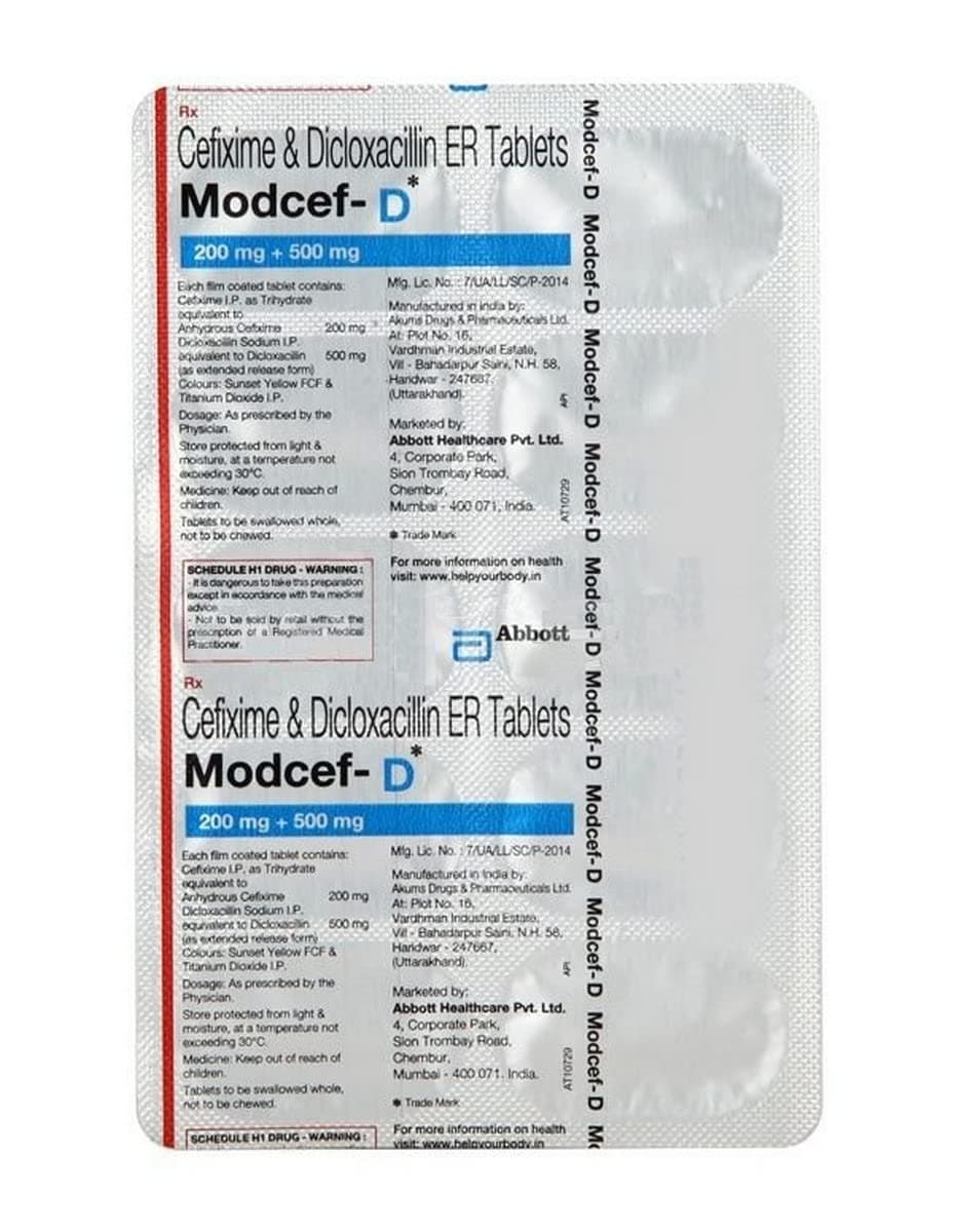 MODCEF-D TAB 10`S