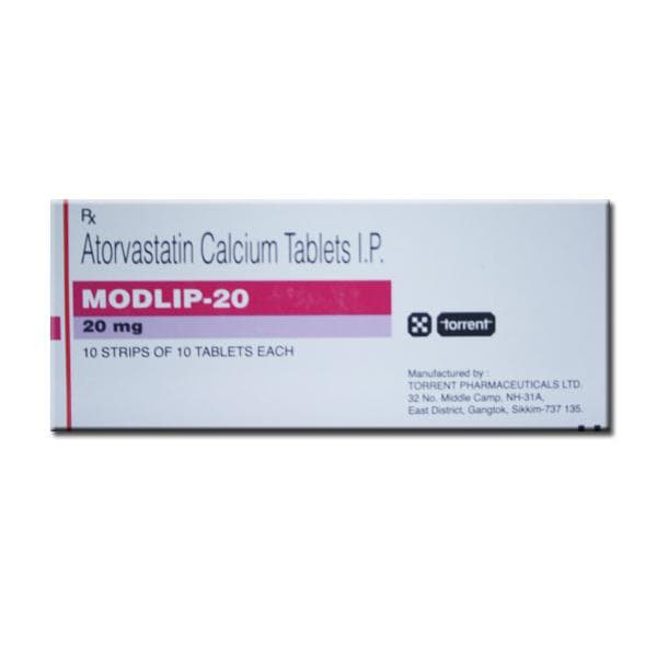 MODLIP 20MG TAB