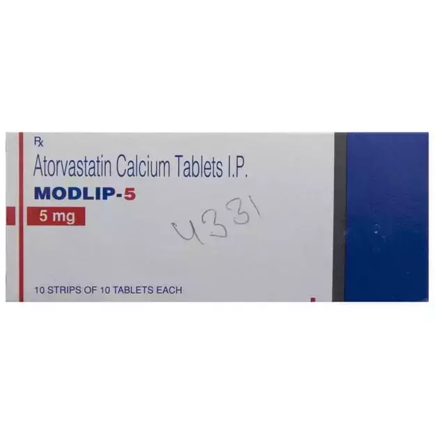 MODLIP 5MG TAB