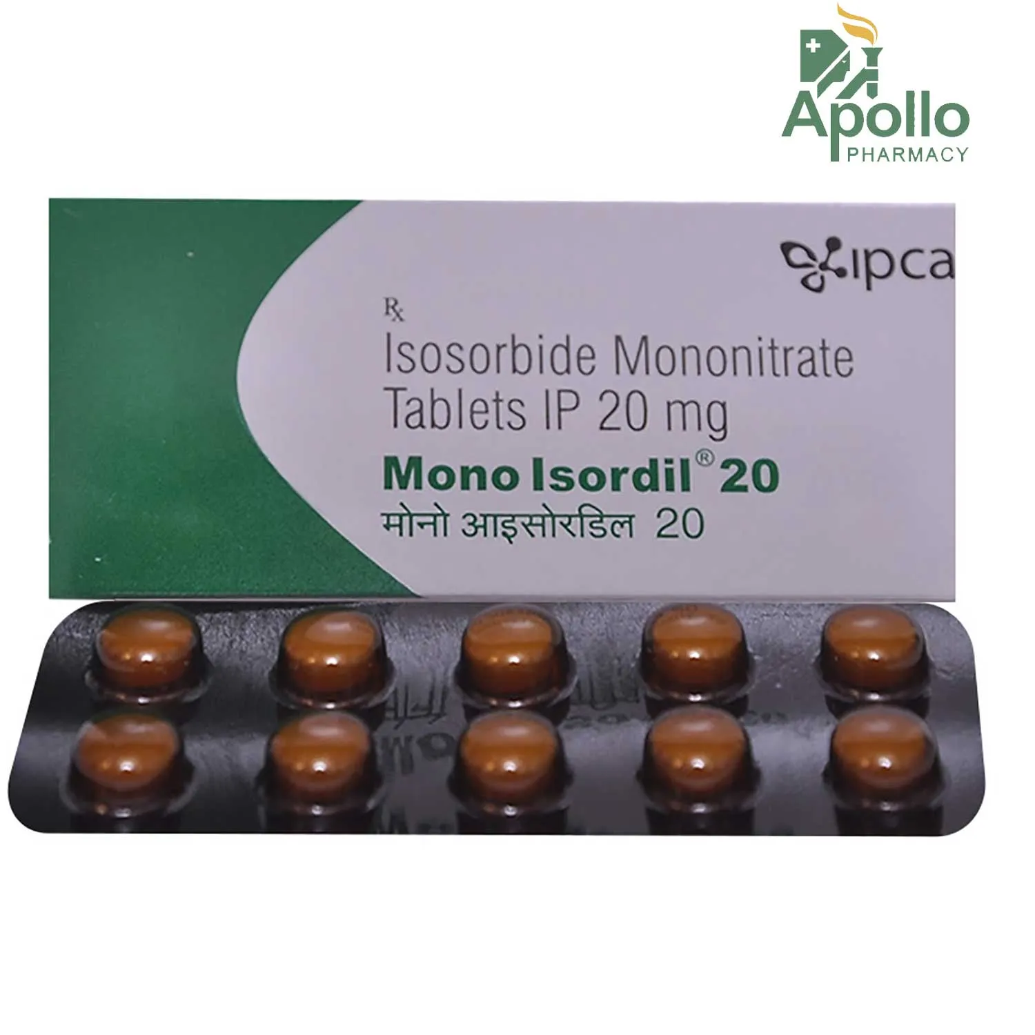 MONO ISORDIL 20MG 10`S
