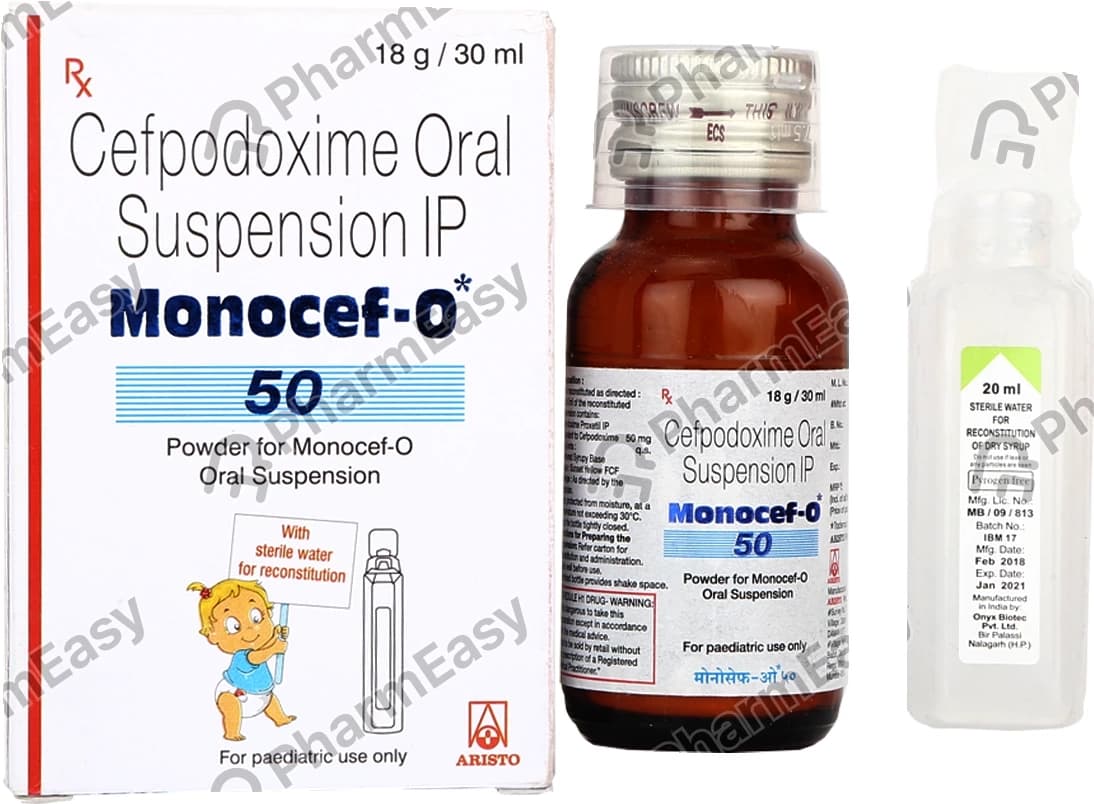 MONOCEF O 50MG SY 30ML