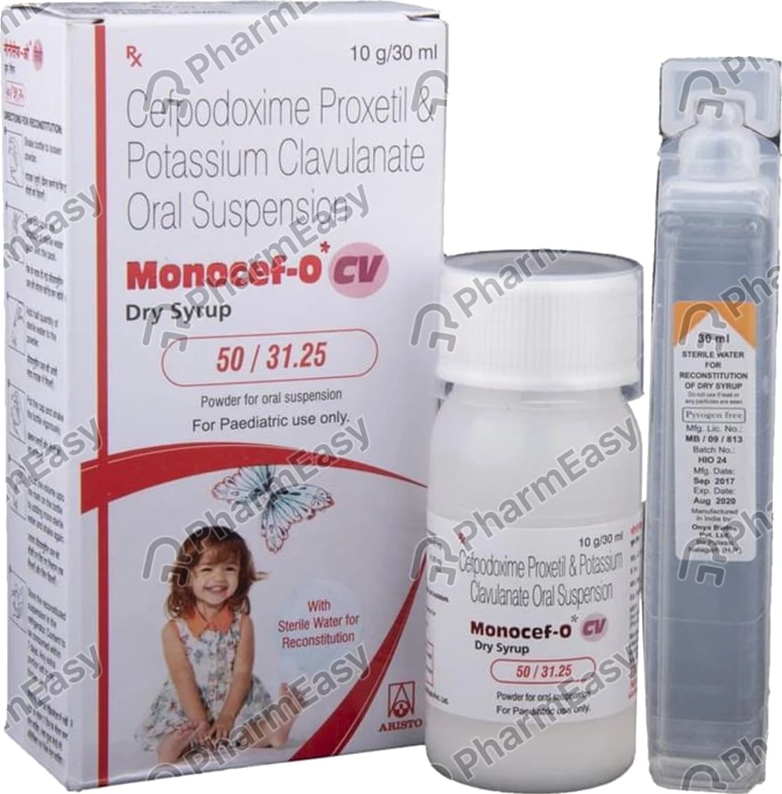 MONOCEF O CV 50 SUSP