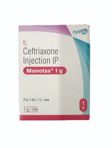 MONOTAX 1GM INJ VIAL