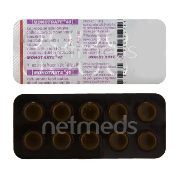 MONOTRATE-40MG TAB 10`S