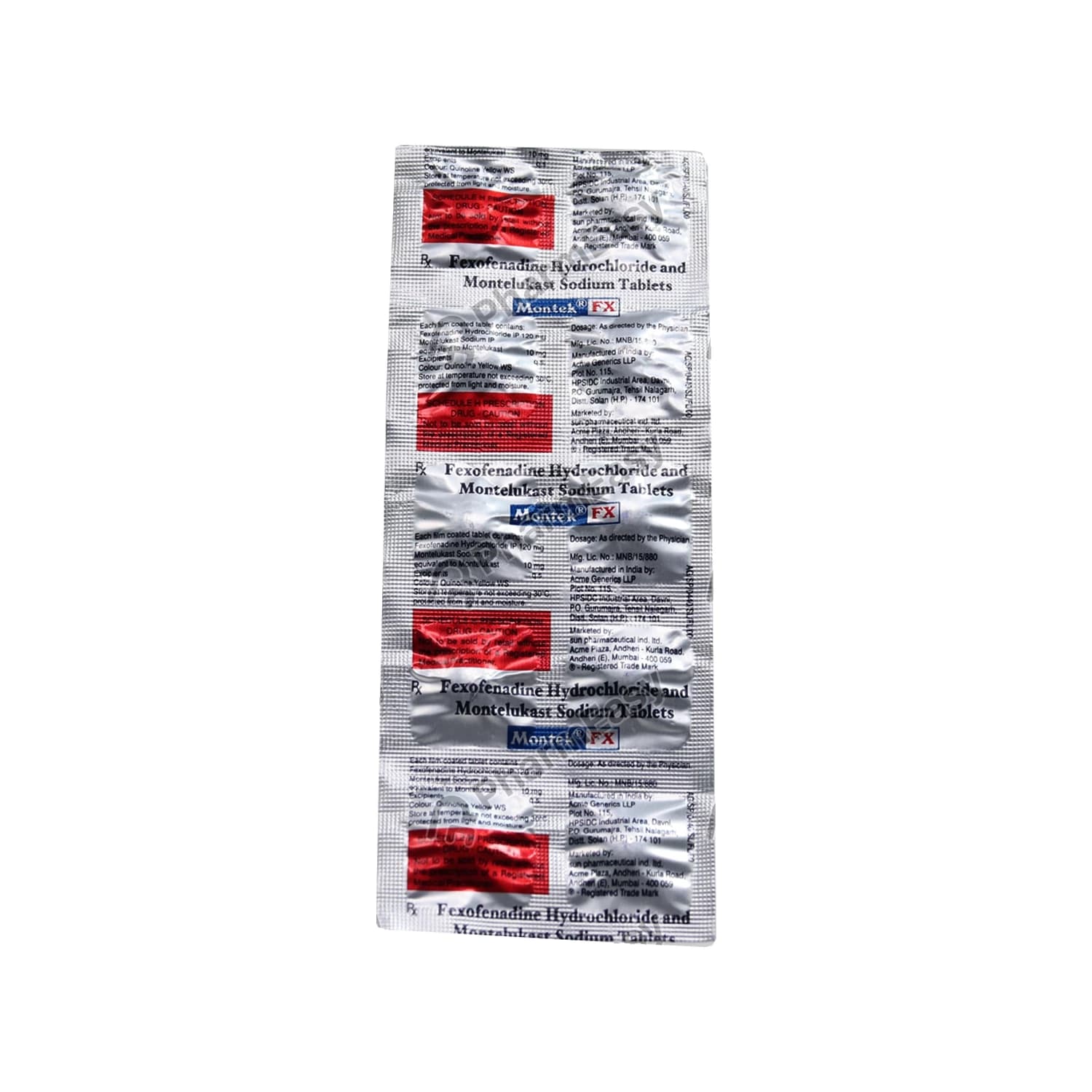 MONTEGETZ FX TAB 10`S