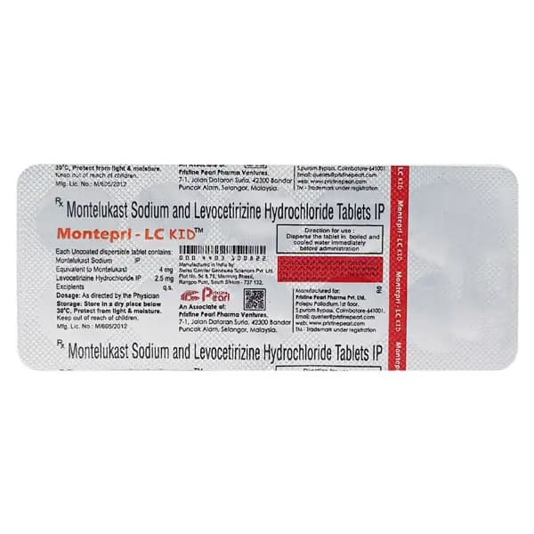 MONTEPRL LC KID TAB