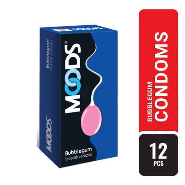 Moods Bubblegum Dotted Condoms