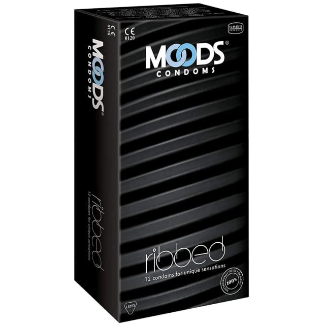 Moods Ribbed Condoms