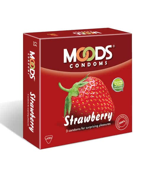 Moods Strawberry Condom