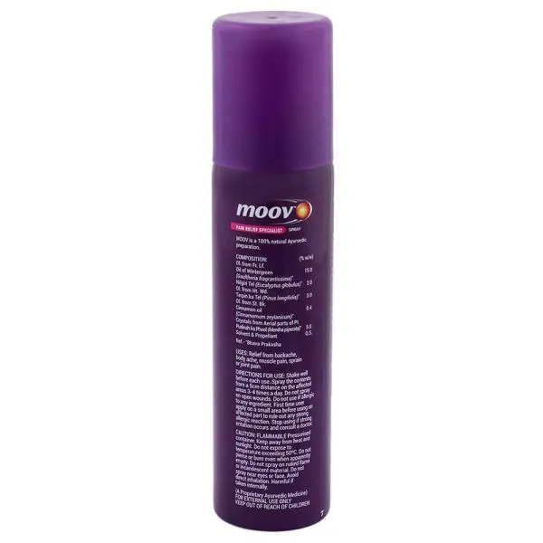 Moov Pain Relief Specialist Active Spray